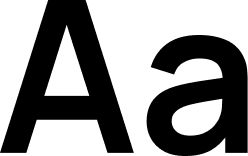 manrope text