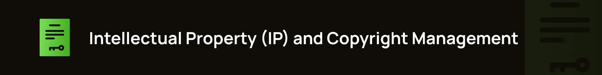 intellectual property