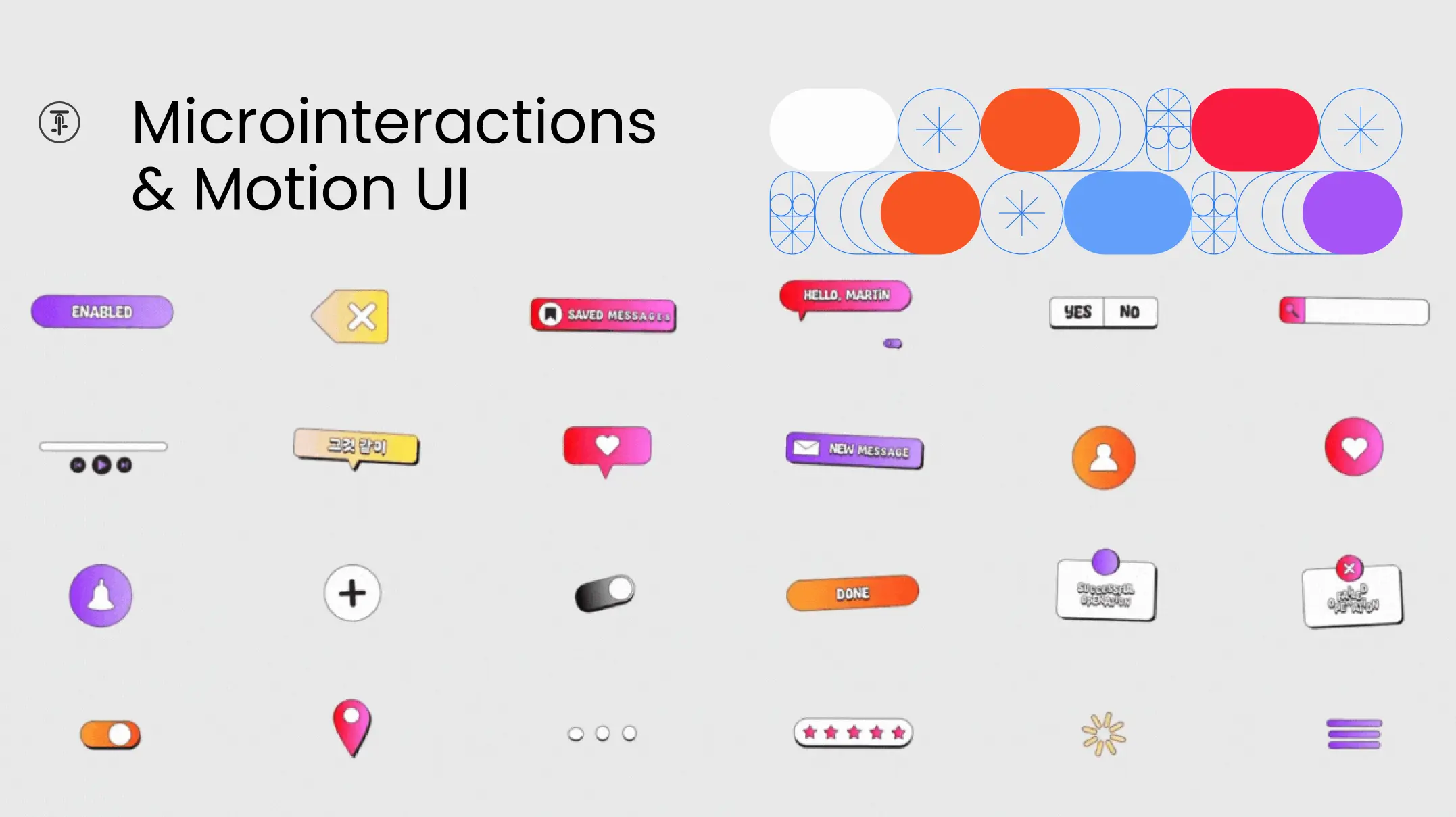 Microinteractions & Motion UI