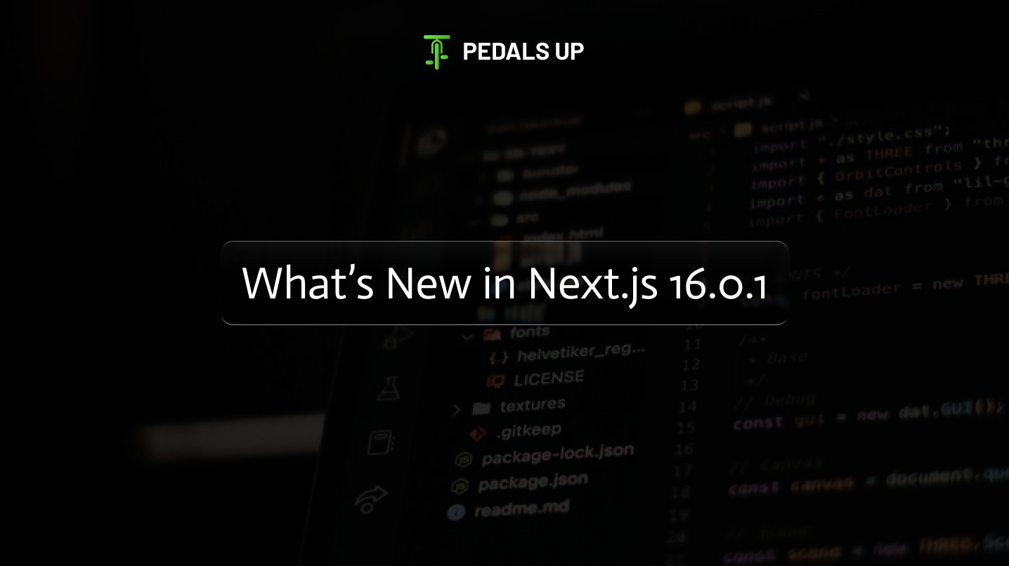 What's New in Next.js 16.0.1