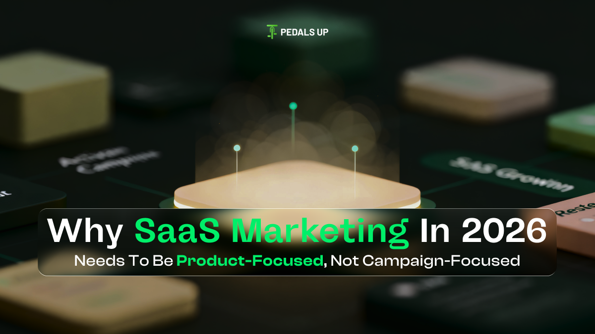 Why SaaS Marketing in 2026 Needs to be Product-Focused, Not Campaign-Focused