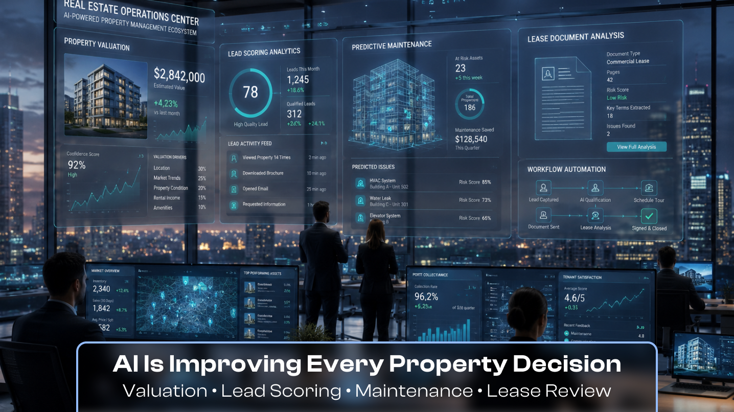AI Is Improving Every Property Decision