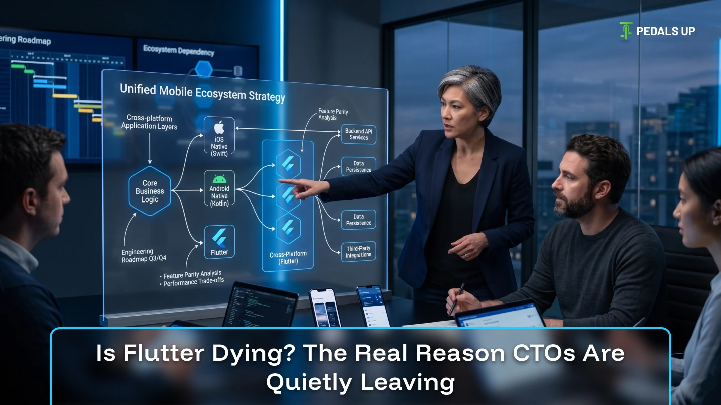 Is Flutter Dying The Real Reason CTOs Are Quietly Leaving
