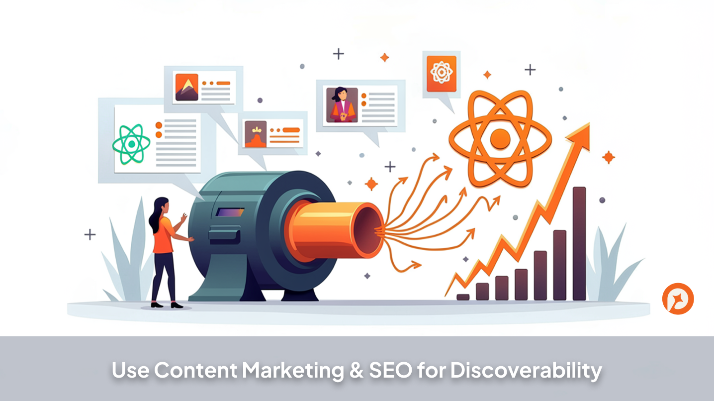 4. Use Content Marketing & SEO for Discoverability