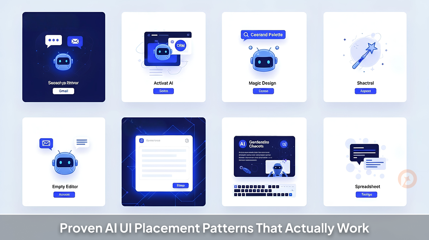 7 Proven AI UI Placement Patterns That Actually Work