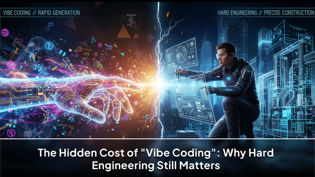 The Hidden Cost of Vibe Coding Why Hard Engineering Still Matters