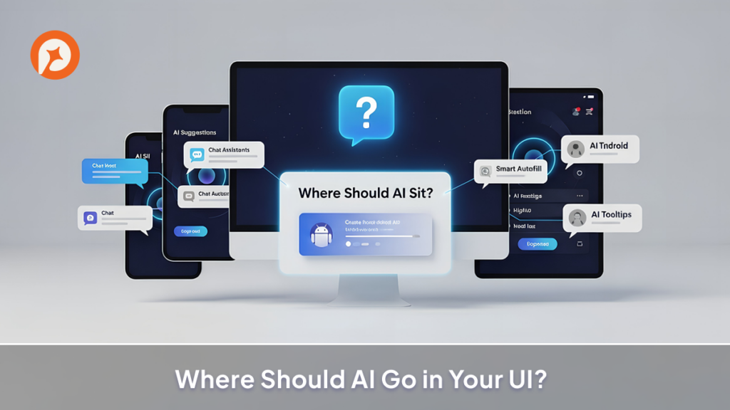 Where Should AI Go in Your UI